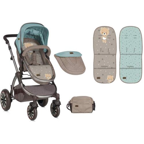 Lorelli Dečija kolica aurora Beige&Green Bear Cene