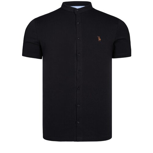 Dewberry T8597 MENS SLIMFIT SHIRT-BLACK Cijene