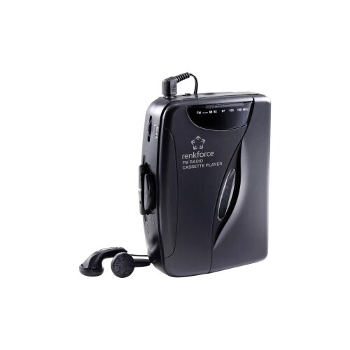 Renkforce RF-CP-150 prijenosni kasetofon crna Cijene