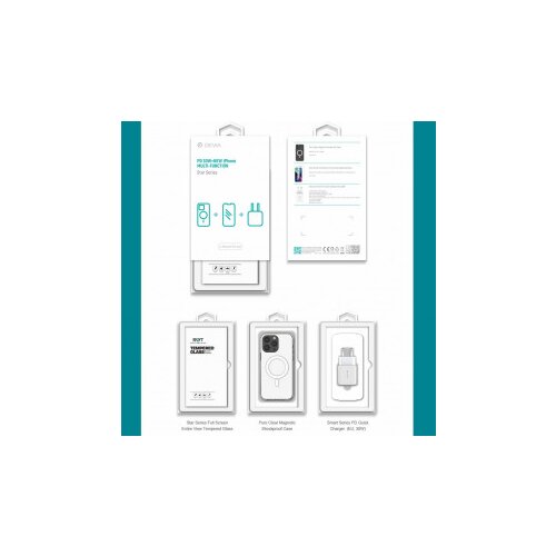 DEVIA Box (Adapter+Maska+Zastitno staklo) za iPhone 16 Pro Max Cene