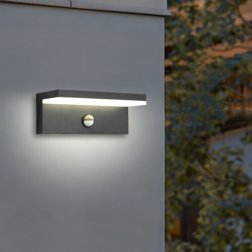  Brilagi-LED Spoljno zidno svetlo sa senzorom TESSI LED/10W/230V antracit IP54 Slike