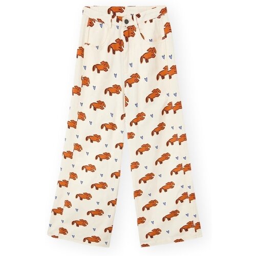 Compania Fantastica Hlače COMPA&Ntilde;IA FANT&Aacute;STICA Trousers 11068 - Tochi Bež Cene