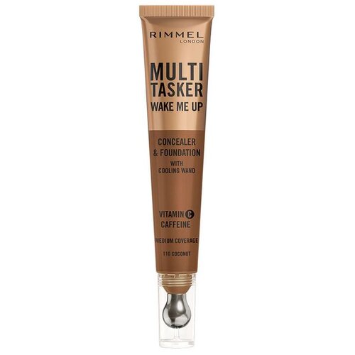 Rimmel London MULTITASKER WAKE ME UP korektor i podloga #Warm Coconut 20 ml Slike