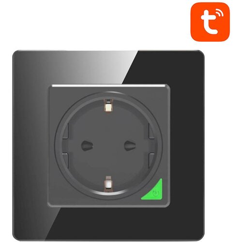 Avatto N-WOT10-EU-B TUYA WiFi stenska vtičnica (črna), (20844996) Cene