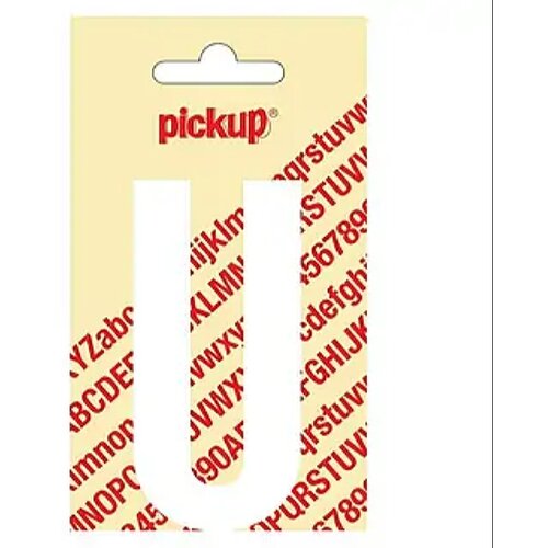  Nalepka Pickup (Motiv: U, bele barve, višina: 90 mm) Cene