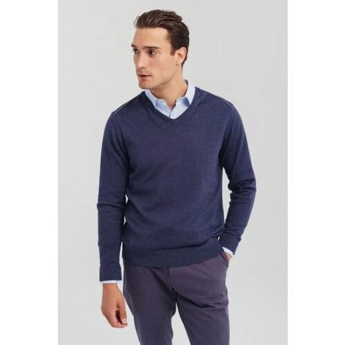 Legendww muski plavi dzemper sa v-izrezom Cene