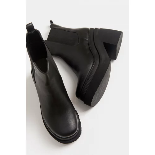 LuviShoes Emma Black Skin Women's Boots