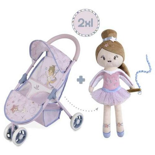 Kolica za lutke Decuevas Gala 33 x 48 x 55 cm Lila 50 cm Cijene