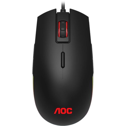 AOC GAMING Mouse GM500 Wired USB 2.0, AOC G-Tools, Palm, Claw, Ambidextrous, 8 programmable, 1 profile, 5000 DPI, 2y Slike