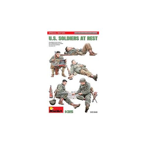 Miniart Ameri&amp;scaron;ki vojaki na počitku (POSEBNA IZDAJA), (21287231) Slike