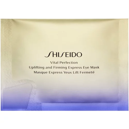 Shiseido Vital Perfection Uplifting & Firming Express Eye Mask maska za učvrščevanje in lifting področja okoli oči 12 ks za ženske