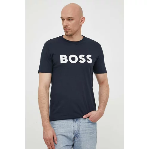 Boss Bombažna kratka majica CASUAL