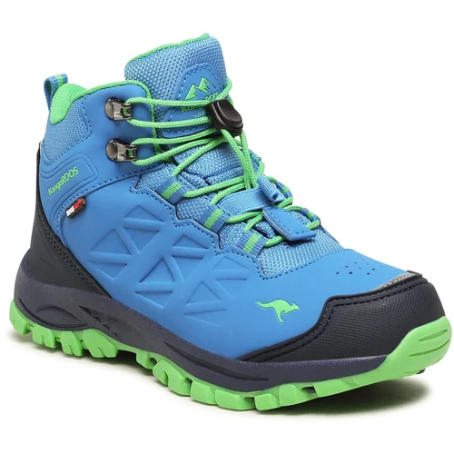 Kangaroos Trekking čevlji K-Xt Para Mid Rtx 18945 000 4800 Navy/Lime