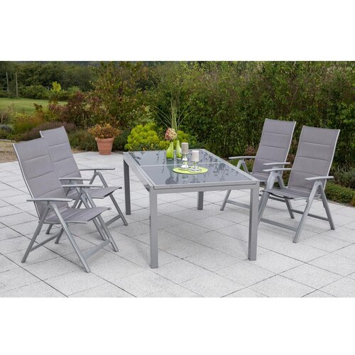 Gardenson vrtna garnitura taviano, 5-Delno, rjava Slike
