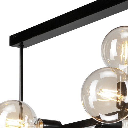  Luster na &amp;scaron;tangu ASTRID 8xE27/60W/230V crni Slike