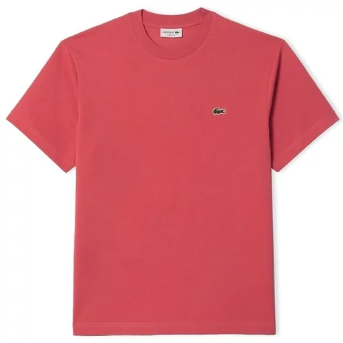Lacoste Majice & Polo majice Classic Fit T-Shirt - Rose ZV9 Rožnata