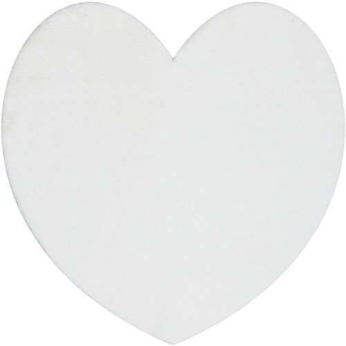 RugsX Preproge Sodobna pralna preproga SHAPE 3105 Srce shaggy 80x80 cm Bež Cene