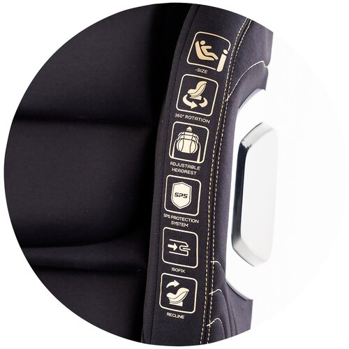 Chipolino clima air autosedi&amp;scaron;te i-size 40-150 cm isofix 360 Slike