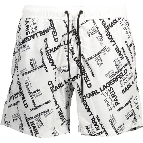 KARL LAGERFELD BEACHWEAR SWIMSUIT BOTTOM MEN WHITE Cene