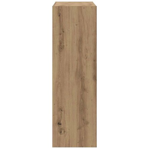  Regal za knjige boja artisian hrast 102x32x102 cm drveni Slike