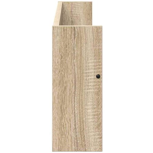  Polica za časopise s policom 2 pcs Sonoma hrast 80 x 12 x 30 cm Slike
