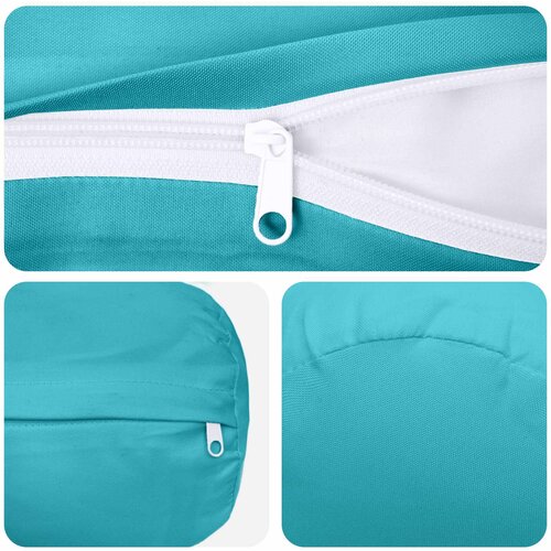  Presvlaka za jastuk 2 pcs HEERLEN Tirkizna &amp;Oslash; 15 x 40 cm Slike