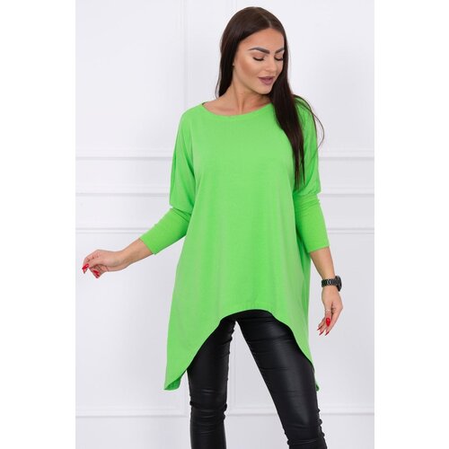 Kesi Oversize blouse light green Slike