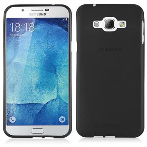 Cadorabo Ohi&scaron;je, združljiv s Samsungom v črni barvi - za&scaron;čitni pokrov iz fleksibilnega silikona TPU v bru&scaron;enem dizajnu, (20572079) Cene