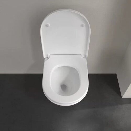Villeroy Boch 4670TSR1 Subway 3.0 Combi-Pack CeramicPlus TwistFlush viseča brezrobna WC &amp;scaron;koljka z WC desko s počasnim zapiranjem Slike