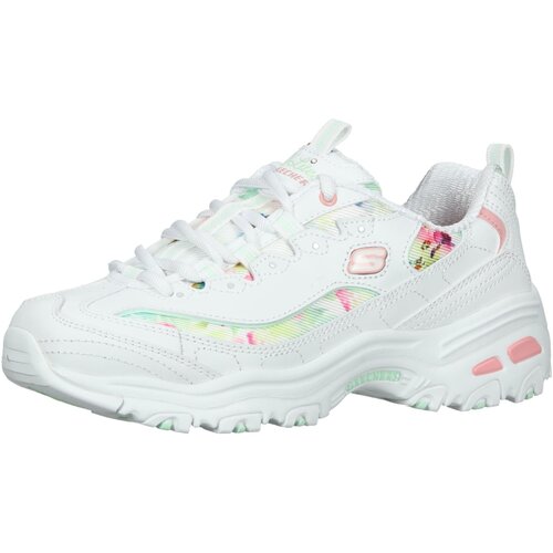 Skechers Nizke superge rumena / zelena / lila / roza / bela Cene