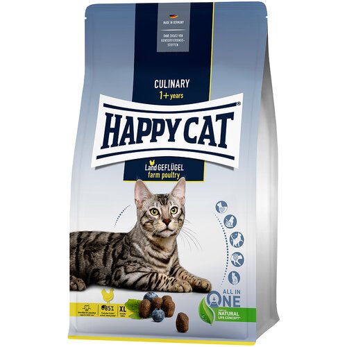 Happy Cat Culinary Adult deželska perutnina - 1,3 kg Slike