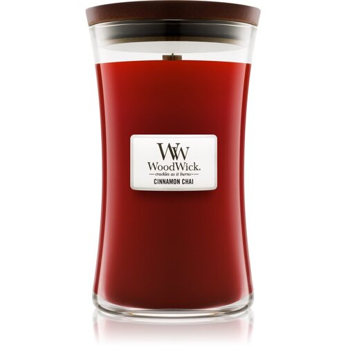 WoodWick cinnamon Chai mirisna svijeća 610 g Slike