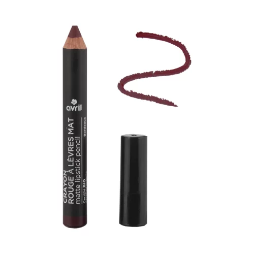 Avril Matte Lipstick Pencil Jumbo - Bordeaux