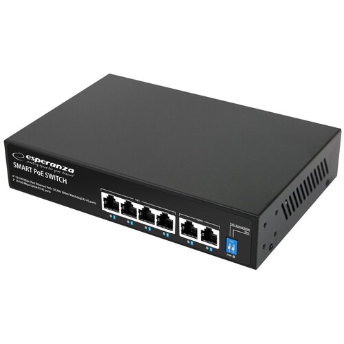Esperanza ENS105 6-port Poe Switch 10 /100 60W Cijene