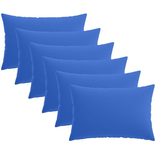  Presvlaka za jastuk 6 pcs HEERLEN Kraljevsko plava 50 x 70 cm Cene