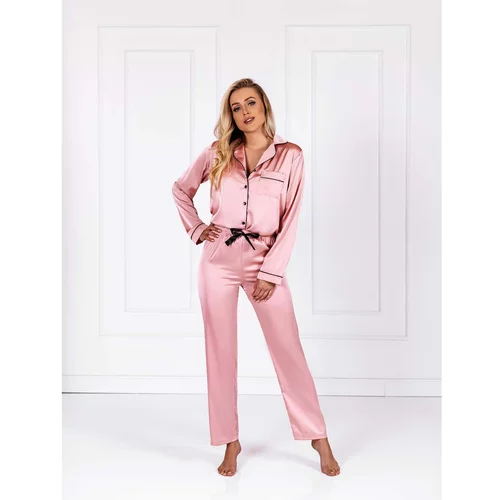 Momenti Per Me Classic Look Pink Pajamas