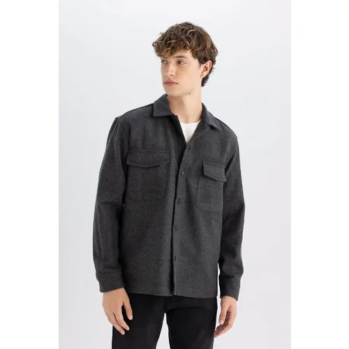 Defacto Relax Fit Long Sleeve Shirt