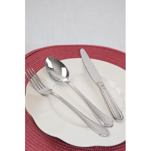 Hermia Set pribora za jelo, 18 komada, Srebrne boje Slike