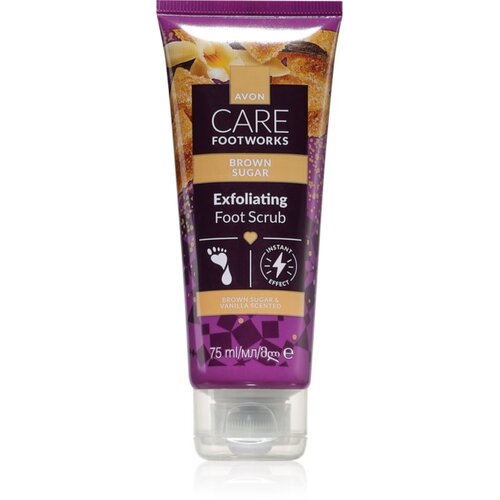 Avon Care Footworks eksfoliacijski piling za noge 75 ml Slike
