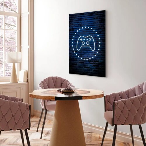  Slika - Neon Gamepad 60x90 Premium Print Slike