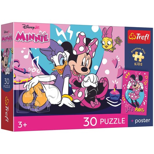 Trefl Minnie miška in prijatelji 30-delni premium puzzle - Cene