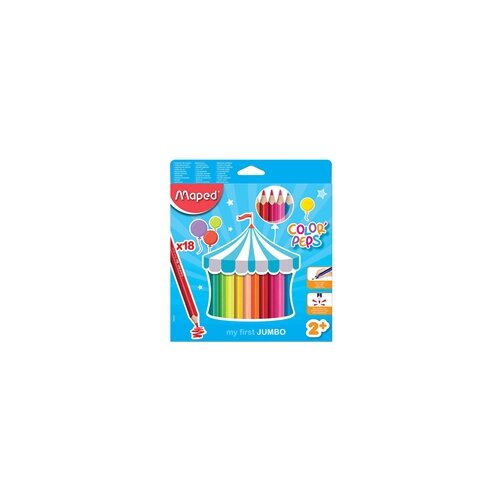 Maped Bojice Color&amp;amp;apos;peps Maxi, 18 komada Slike