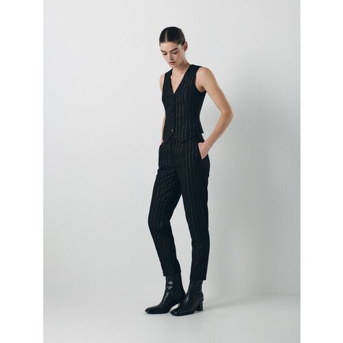 Reserved Ladies` trousers - črna Cene