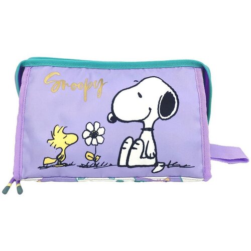 PEANUTS Putni neseser Snoopy, ljubičasti, 25 x 16,5 x 14 cm Slike