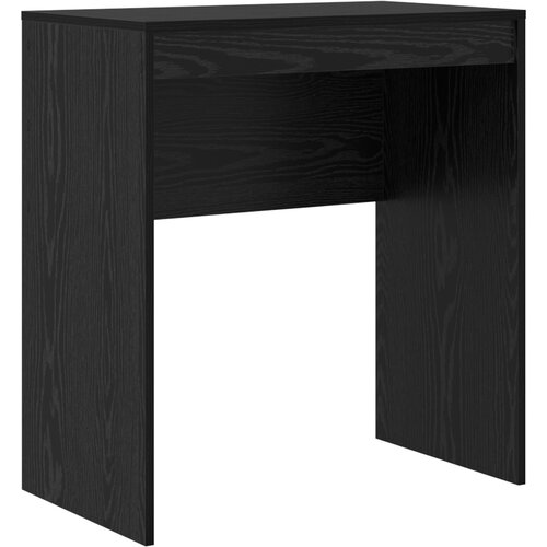vidaXL Pisalna miza Črna hrast Inženirska lesovina 70 x 40 x 76 cm Cene