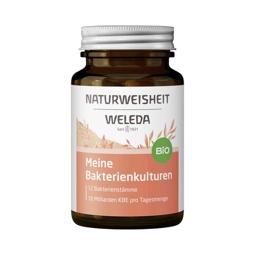 Weleda Bio prehransko dopolnilo z bakterijskimi kulturami - Bio Naturweisheit &amp;quot;Meine Bakterienkulturen&amp;quot; Slike