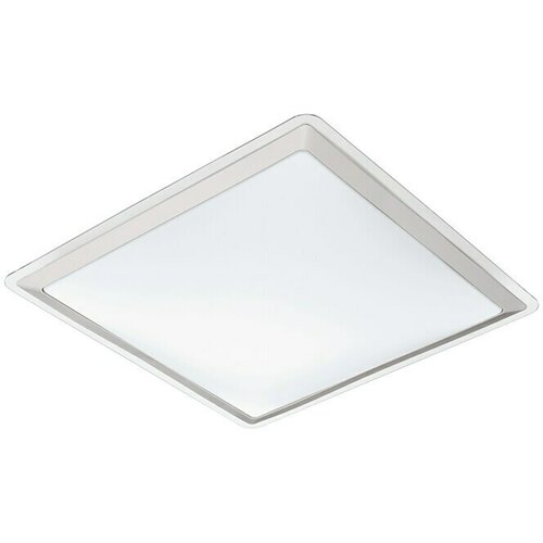 Eglo Zidna i stropna LED svjetiljka (24 W, D x &amp;Scaron; x V: 43 x 43 x 9,5 cm, Bijelo-srebrne boje, Topla bijela) Slike