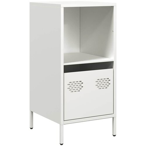 Maison Chic Komoda - Predalnik bela 35x39x73,5 cm hladno valjano jeklo, (21718751) Slike