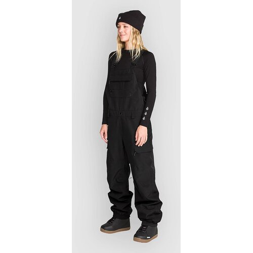 Volcom Creston 3D Stretch Bib Pants black Slike