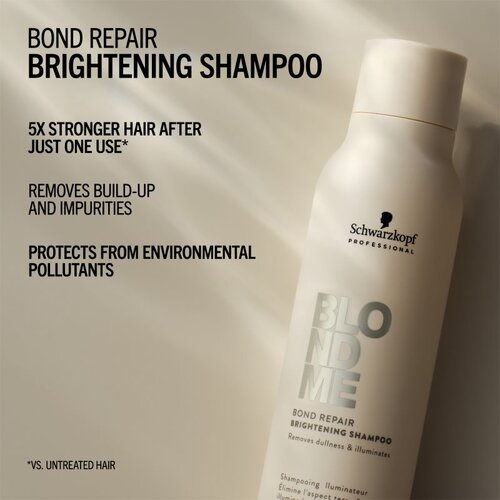 Schwarzkopf Professional Blondme Bond Repair Brightening Shampoo osvetljevalni &amp;scaron;ampon za blond lase 300 ml Slike